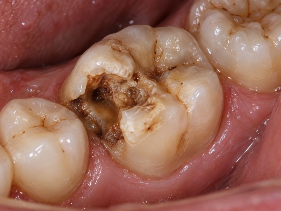 Example photo: tooth pain