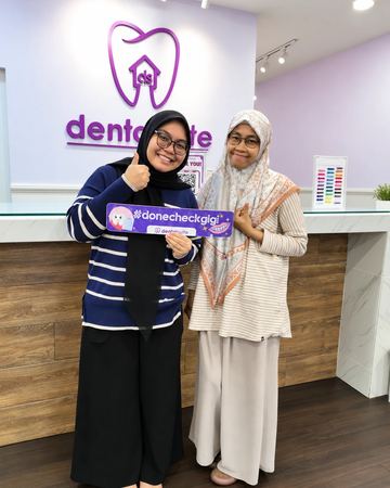A patient at Dental Suite Bangi