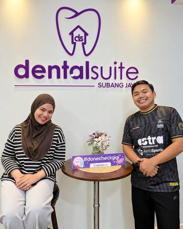 A patient at Dental Suite USJ