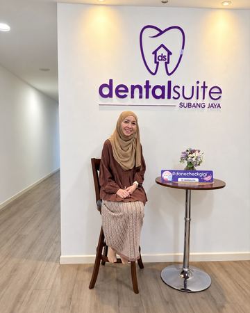 A patient at Dental Suite USJ