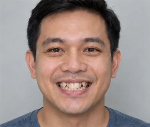 Smile before braces